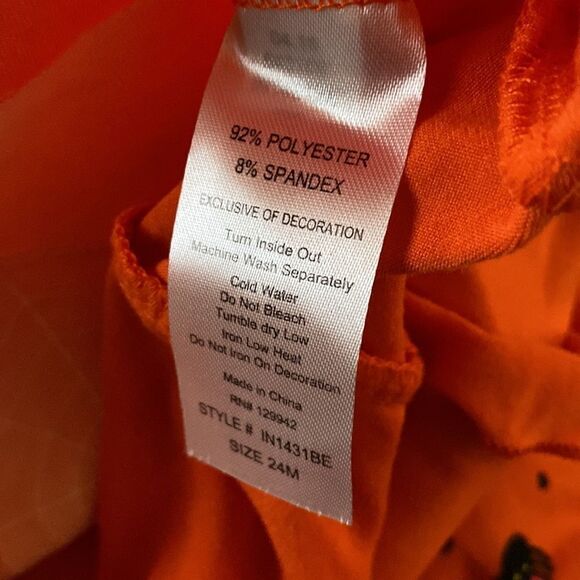 Three-Piece Clothes Set Pullover, Spider Printed Pattern Pants and Headb… - Picture 7 of 7